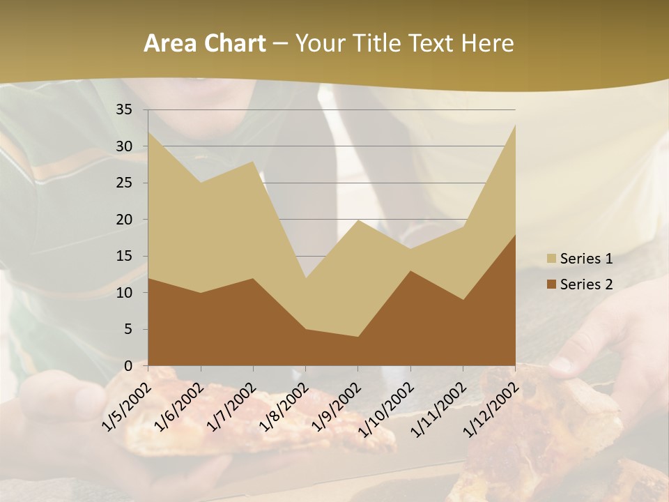 Slice Snack Food PowerPoint Template
