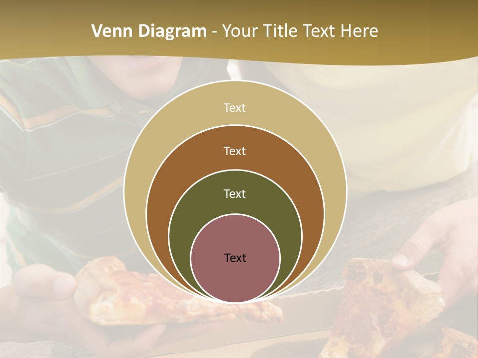 Slice Snack Food PowerPoint Template