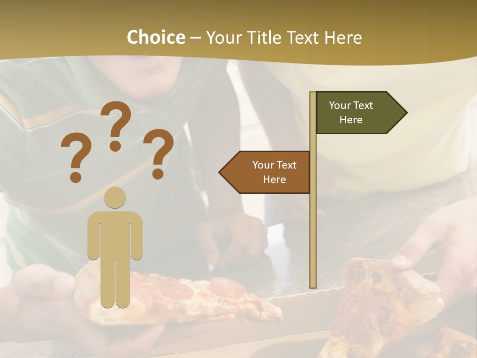 Slice Snack Food PowerPoint Template