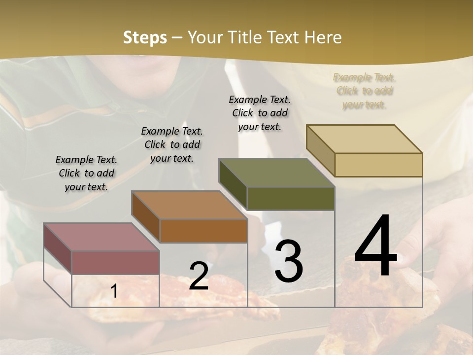 Slice Snack Food PowerPoint Template
