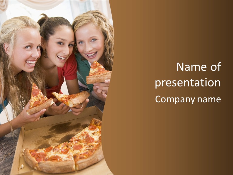 Lunch Home Kitchen PowerPoint Template