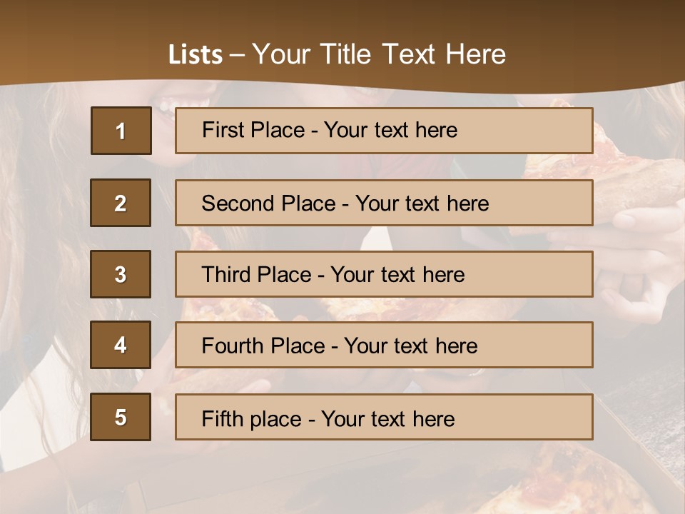 Lunch Home Kitchen PowerPoint Template