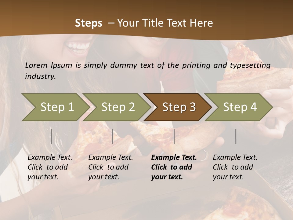 Lunch Home Kitchen PowerPoint Template