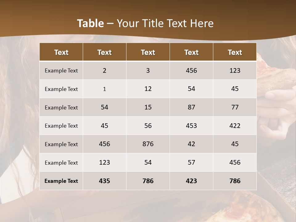 Lunch Home Kitchen PowerPoint Template