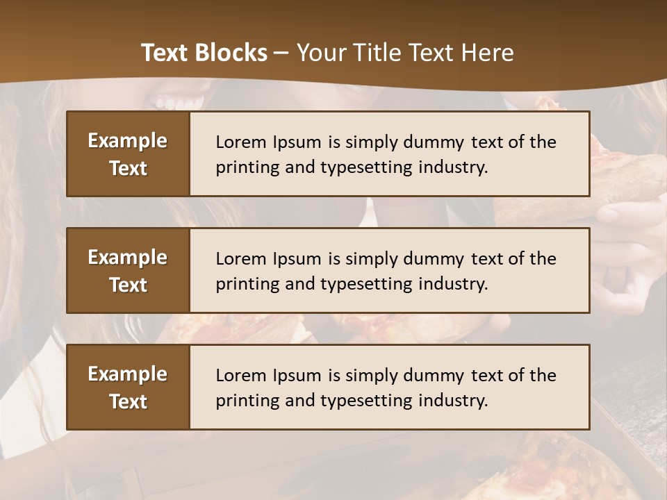 Lunch Home Kitchen PowerPoint Template