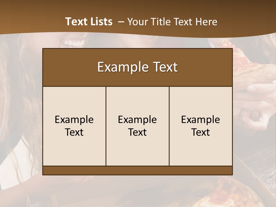 Lunch Home Kitchen PowerPoint Template