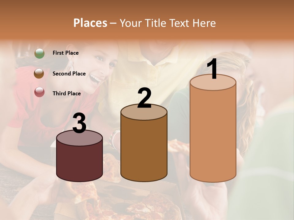 Kitchen Girl Friendship PowerPoint Template