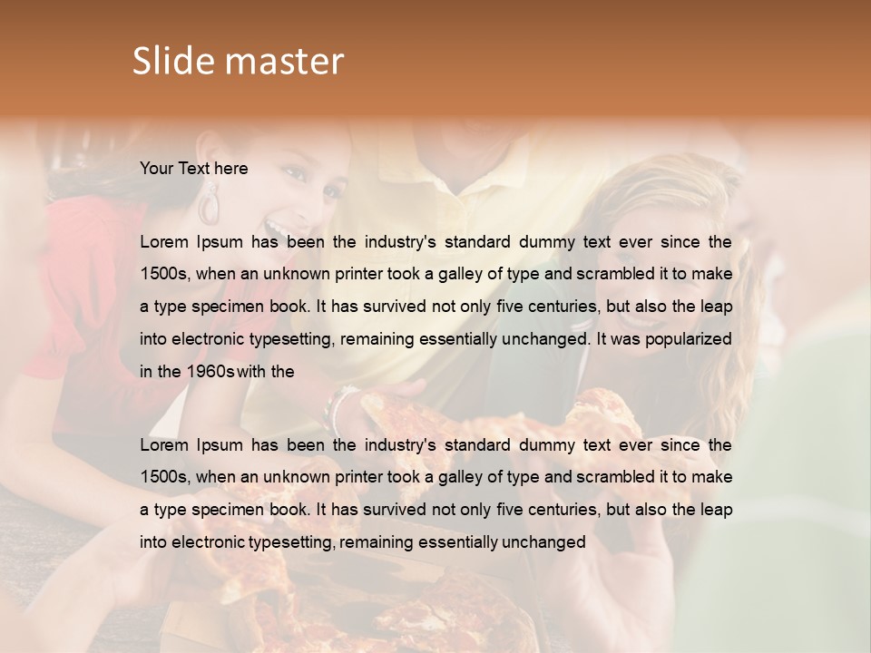 Kitchen Girl Friendship PowerPoint Template