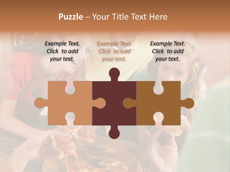 Kitchen Girl Friendship PowerPoint Template