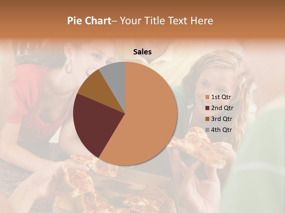 Kitchen Girl Friendship PowerPoint Template