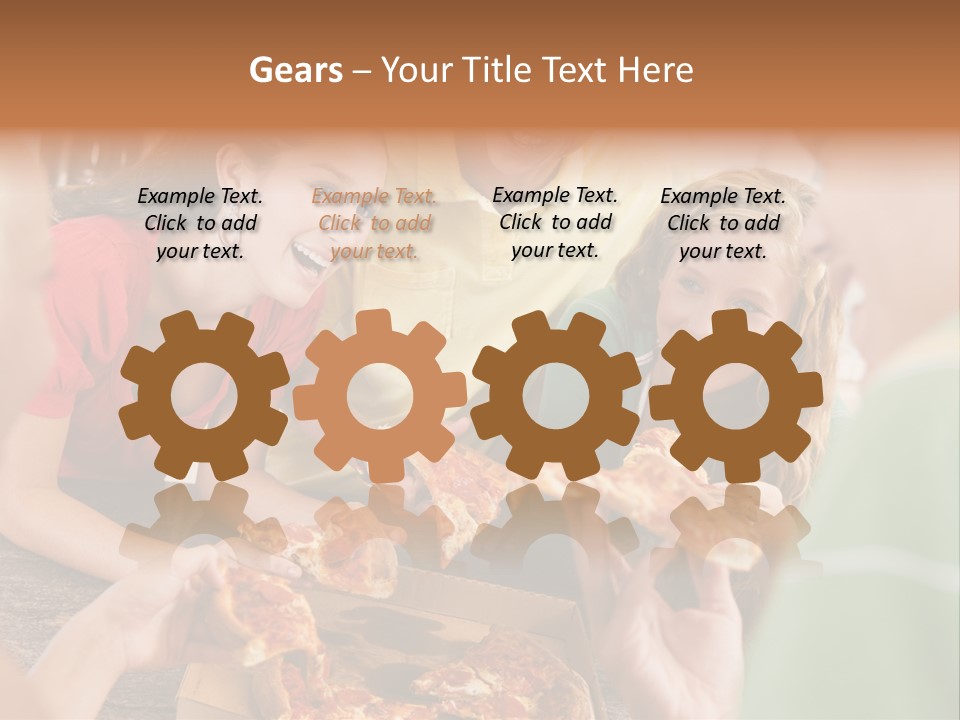 Kitchen Girl Friendship PowerPoint Template