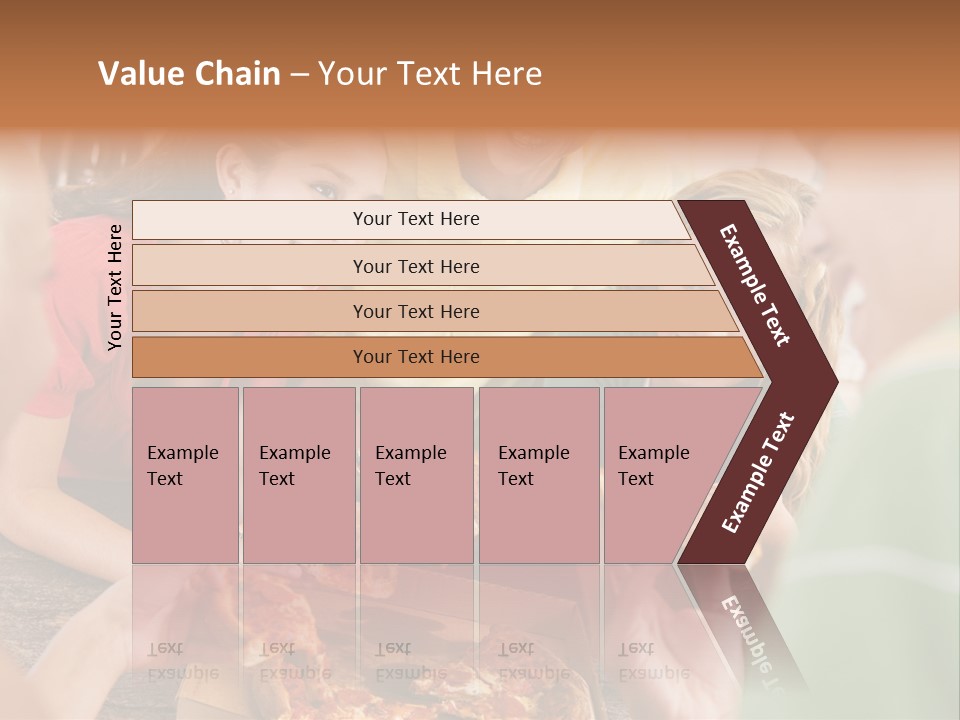 Kitchen Girl Friendship PowerPoint Template