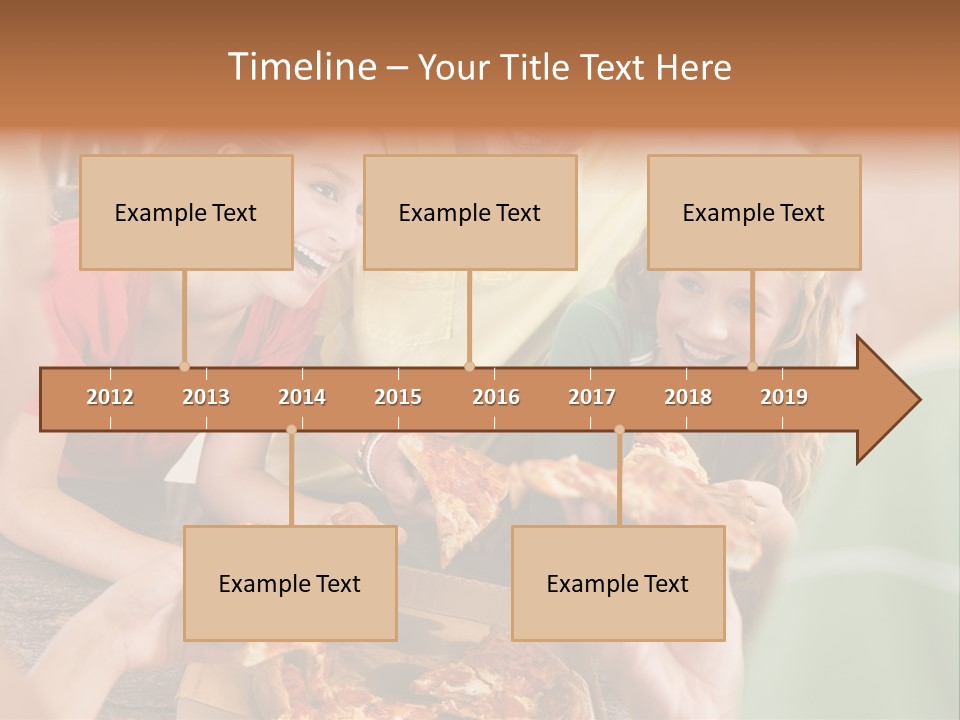 Kitchen Girl Friendship PowerPoint Template