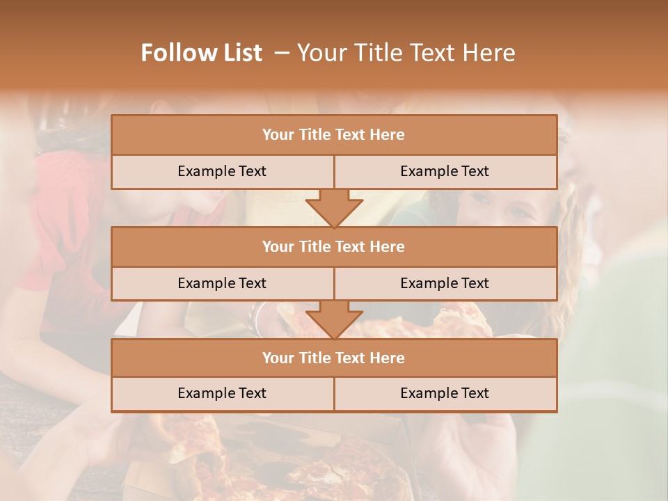 Kitchen Girl Friendship PowerPoint Template