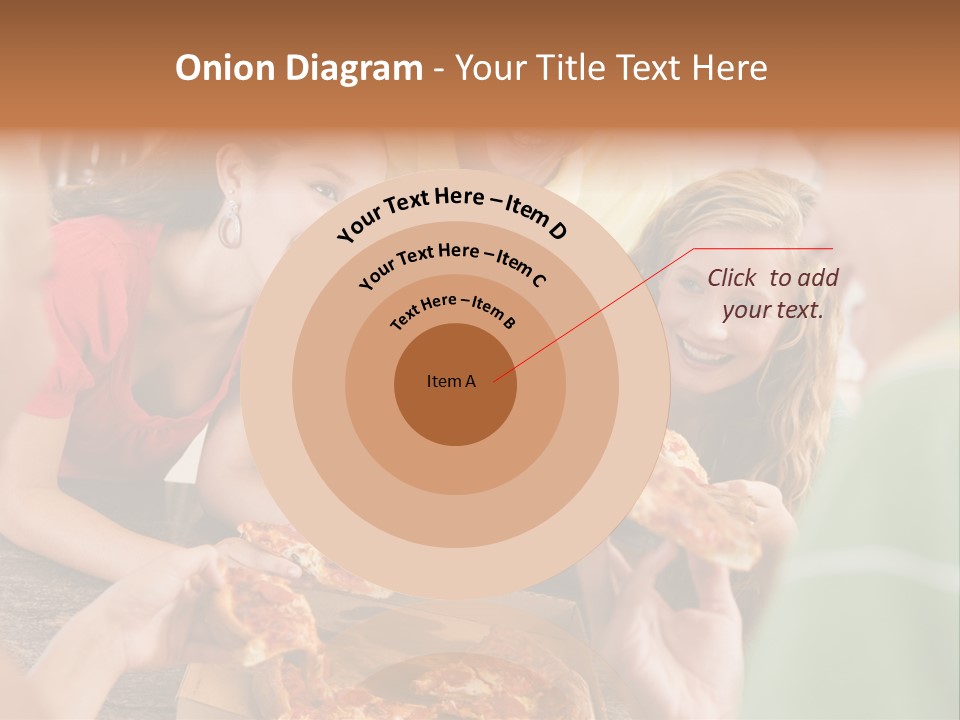 Kitchen Girl Friendship PowerPoint Template