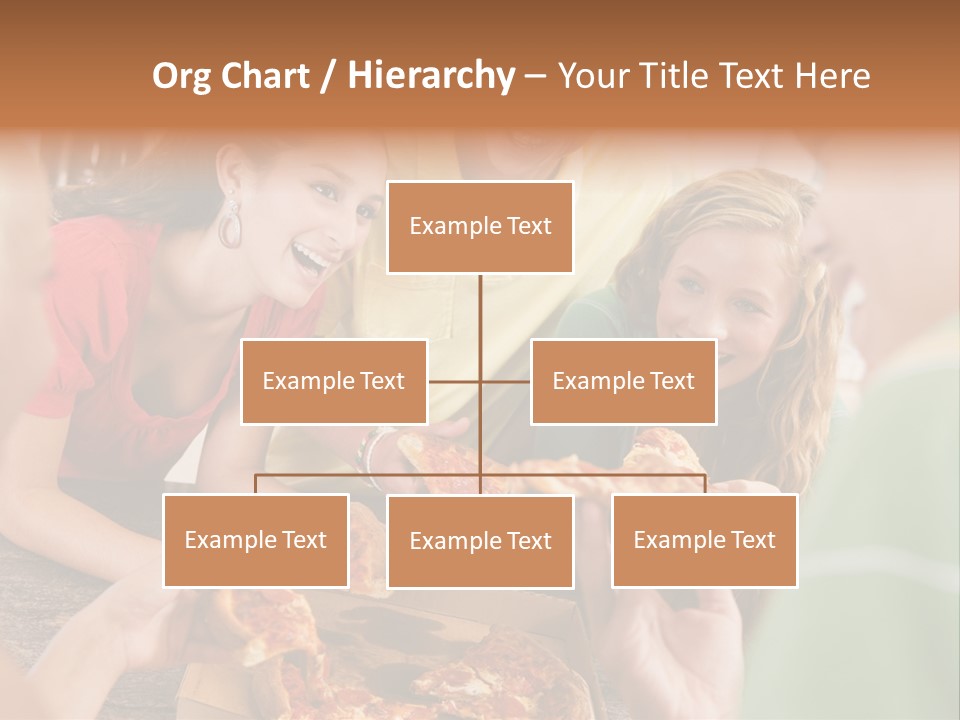 Kitchen Girl Friendship PowerPoint Template