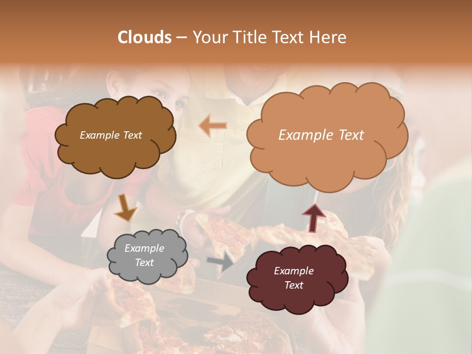 Kitchen Girl Friendship PowerPoint Template