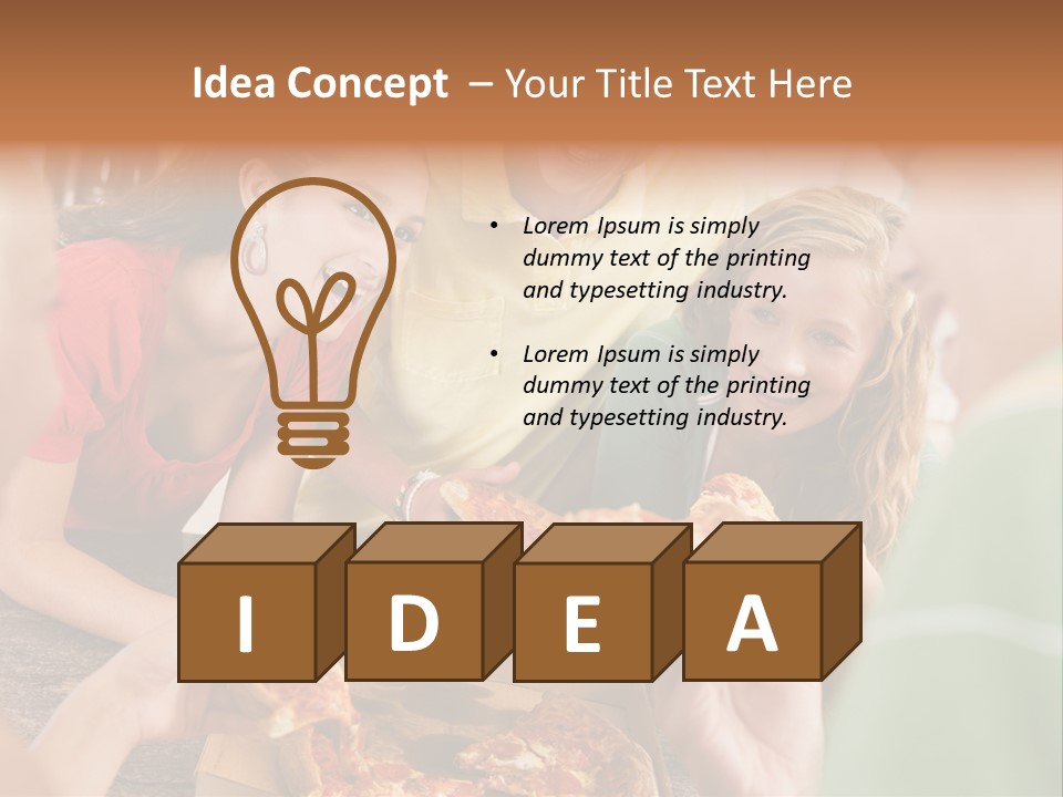 Kitchen Girl Friendship PowerPoint Template