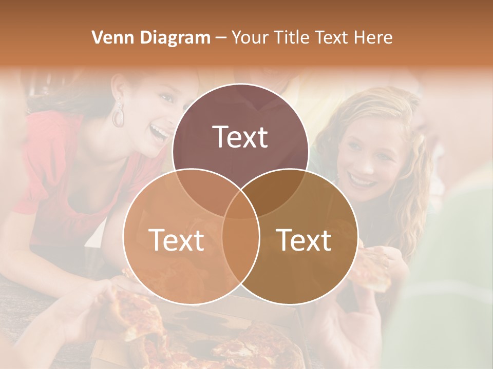 Kitchen Girl Friendship PowerPoint Template