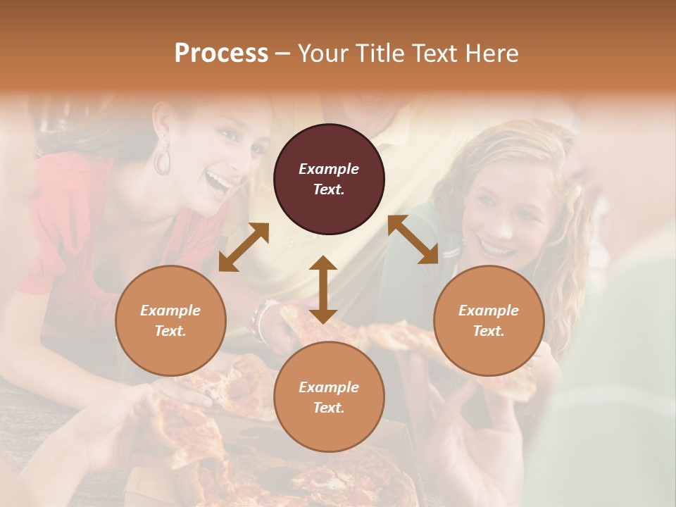 Kitchen Girl Friendship PowerPoint Template