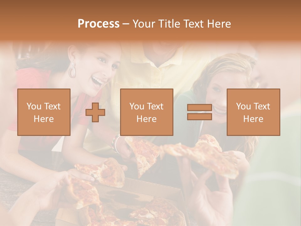 Kitchen Girl Friendship PowerPoint Template