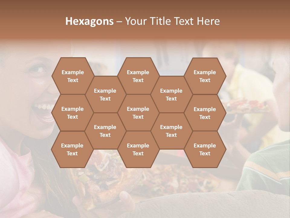 At Home Horizontal Friendship PowerPoint Template