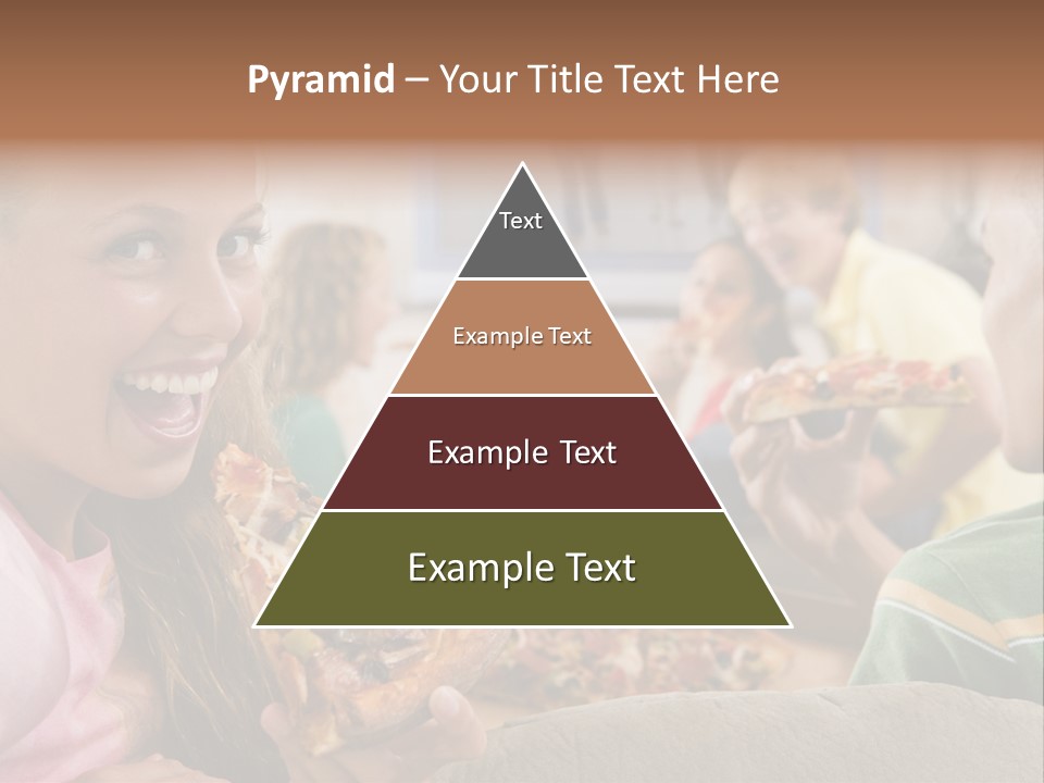 At Home Horizontal Friendship PowerPoint Template