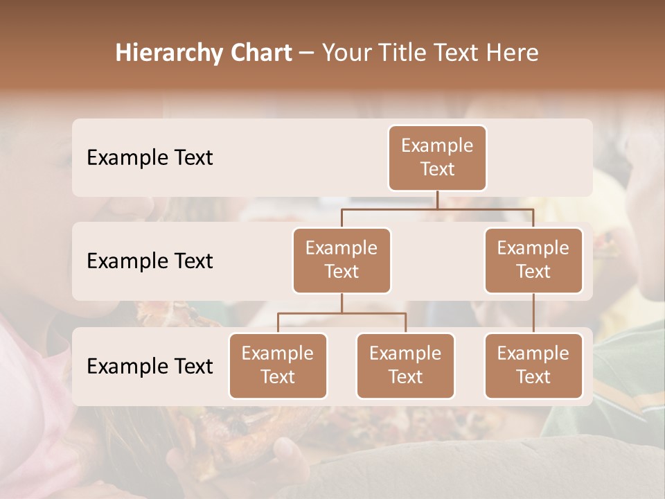 At Home Horizontal Friendship PowerPoint Template