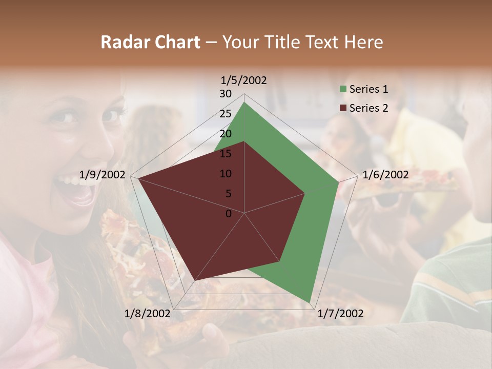 At Home Horizontal Friendship PowerPoint Template