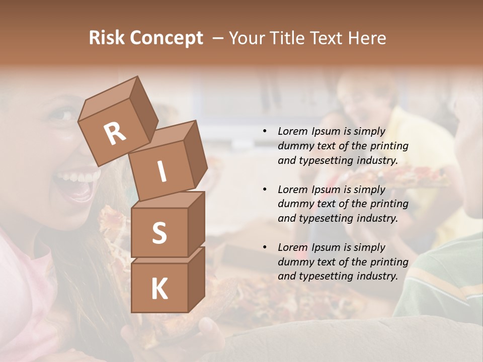 At Home Horizontal Friendship PowerPoint Template