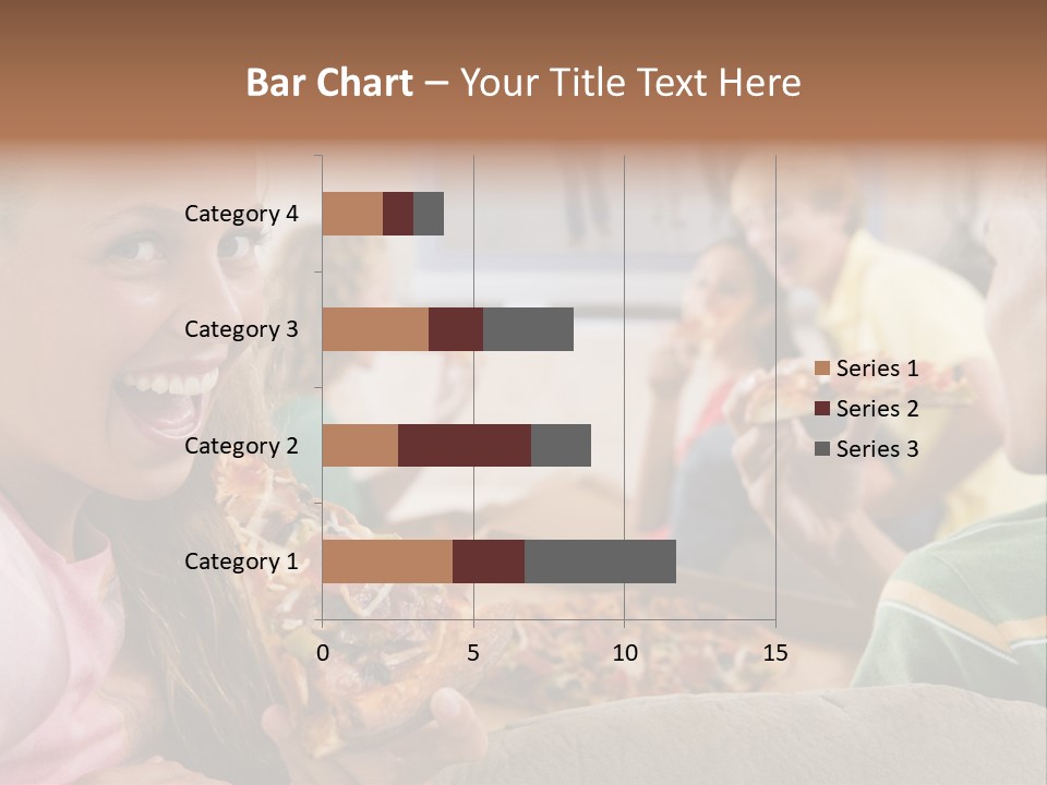 At Home Horizontal Friendship PowerPoint Template