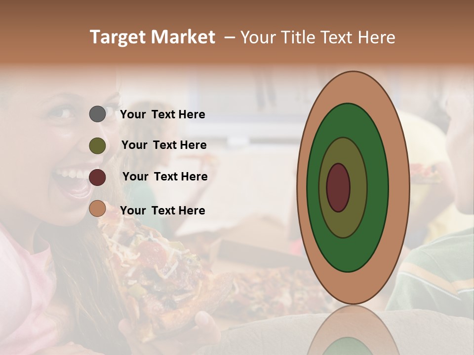 At Home Horizontal Friendship PowerPoint Template