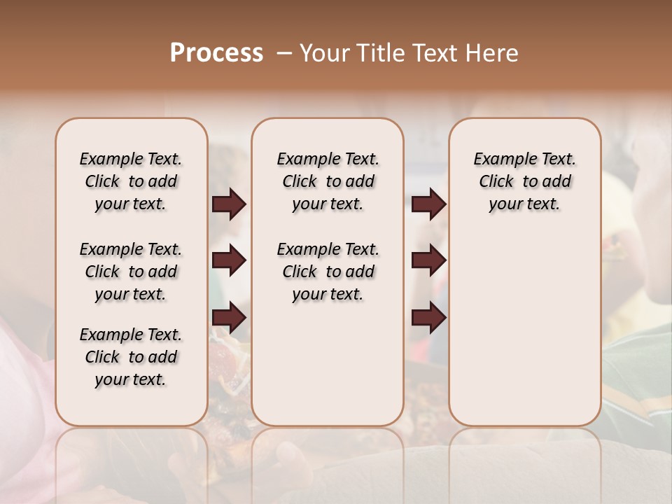 At Home Horizontal Friendship PowerPoint Template