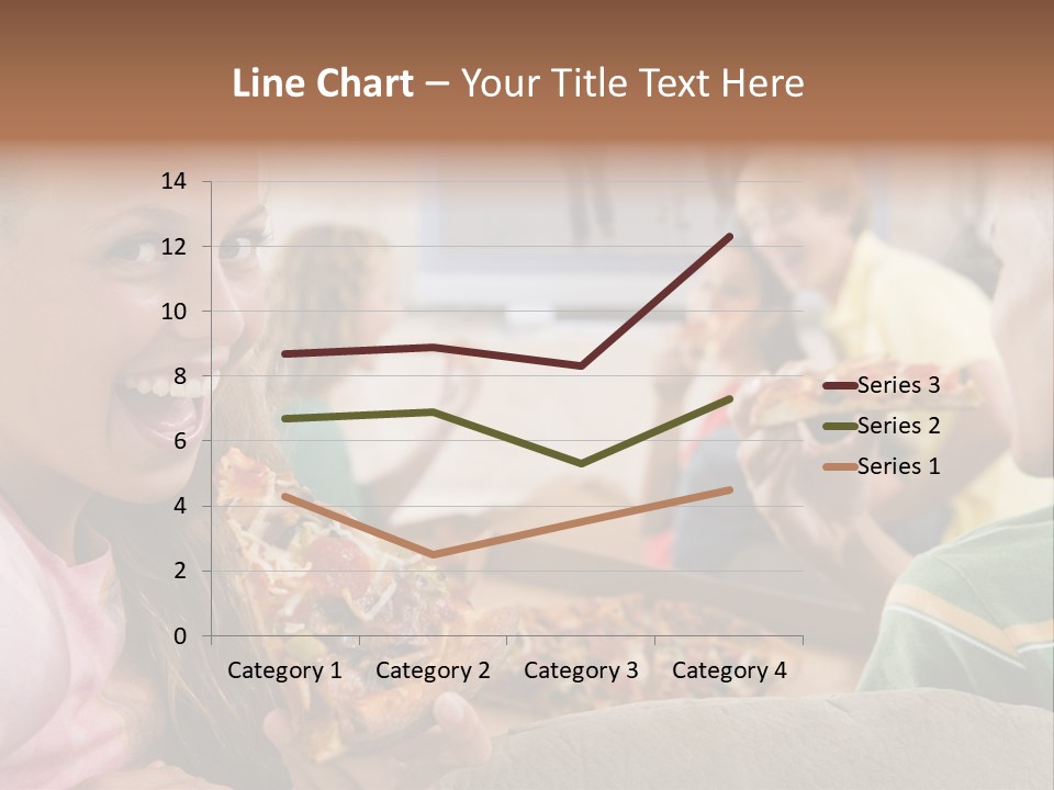 At Home Horizontal Friendship PowerPoint Template