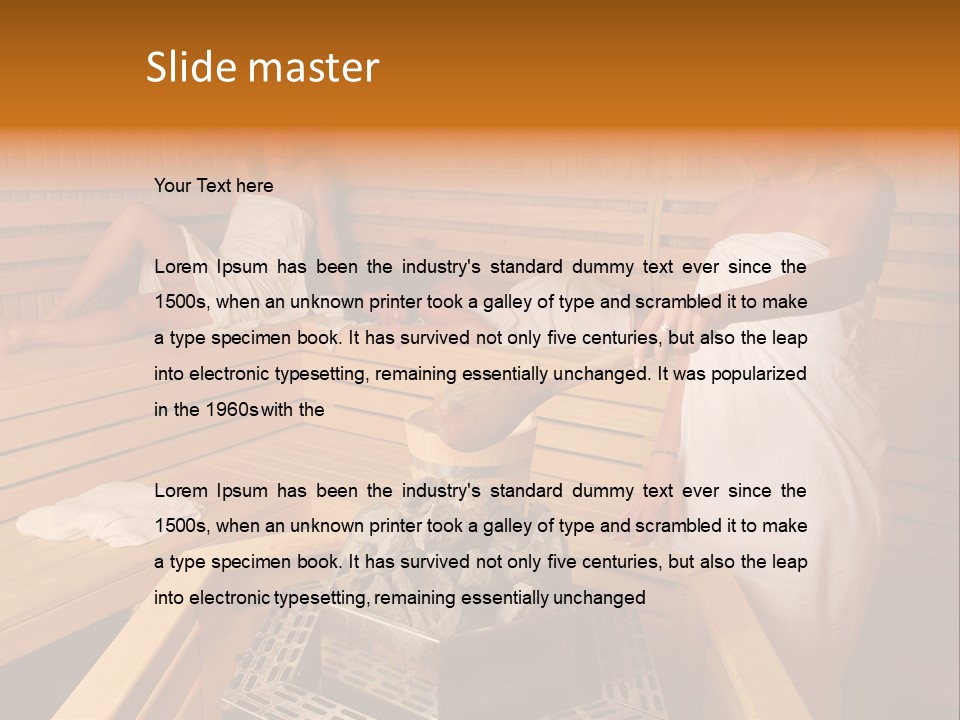 Home Luxury Cabin PowerPoint Template