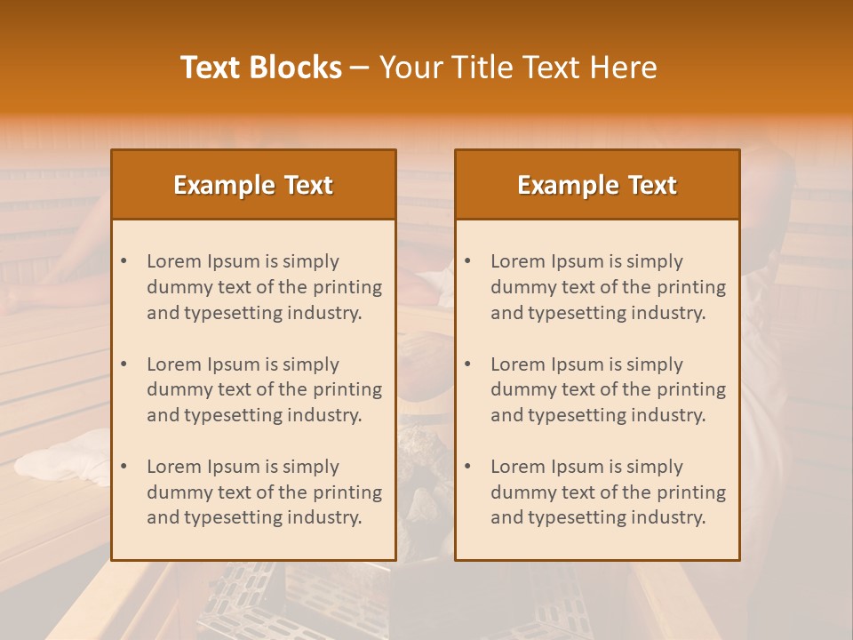 Home Luxury Cabin PowerPoint Template