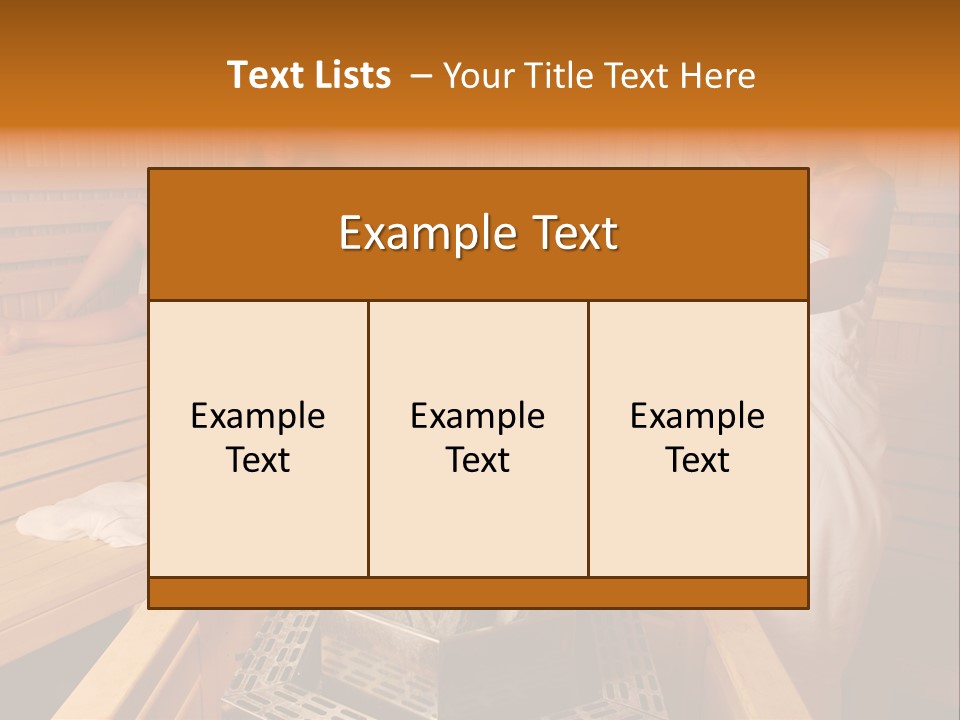 Home Luxury Cabin PowerPoint Template