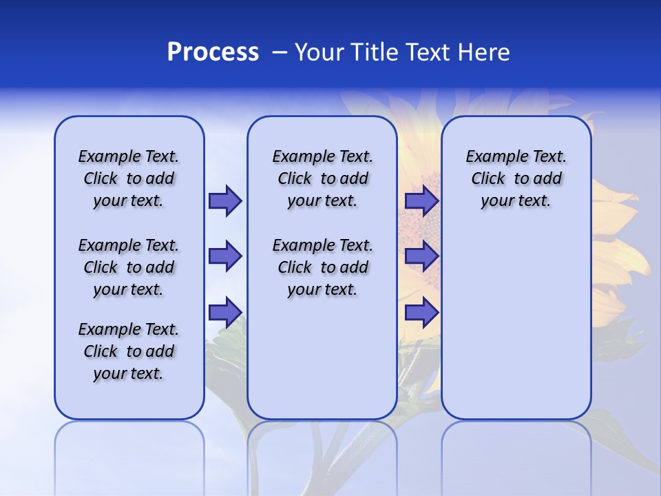 Sunflower Flower Grain PowerPoint Template
