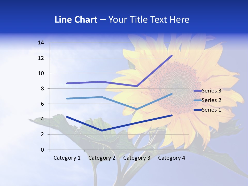 Sunflower Flower Grain PowerPoint Template