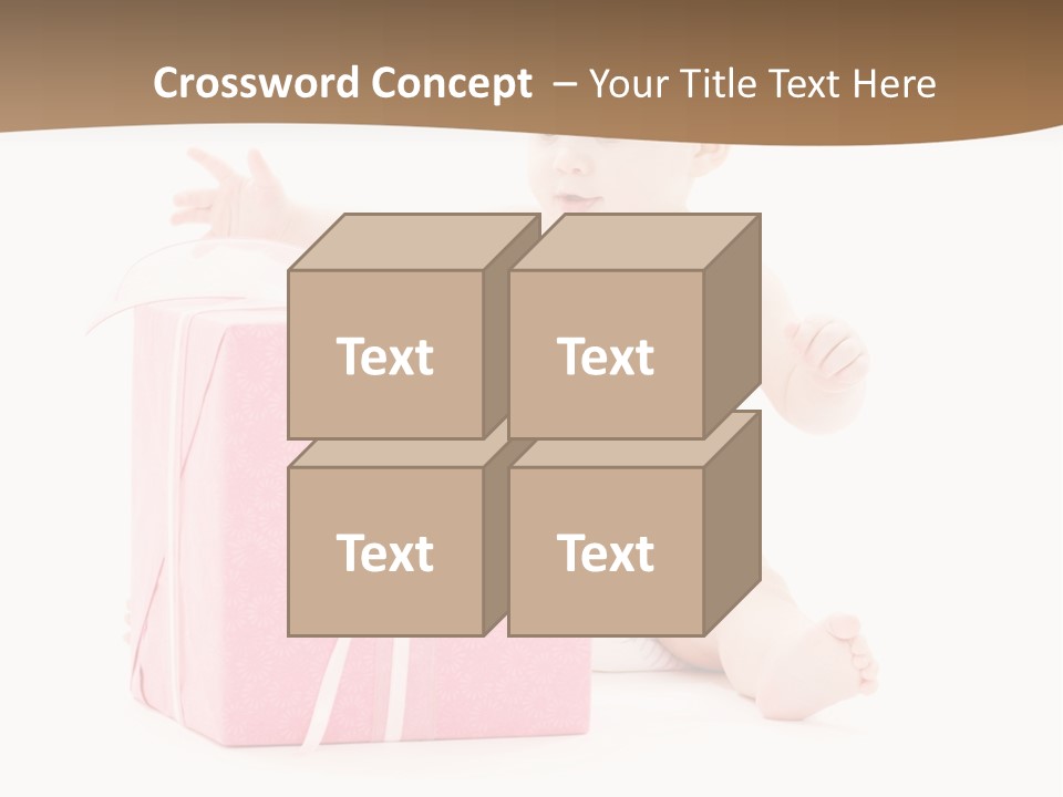 Cute Youngster Clean PowerPoint Template