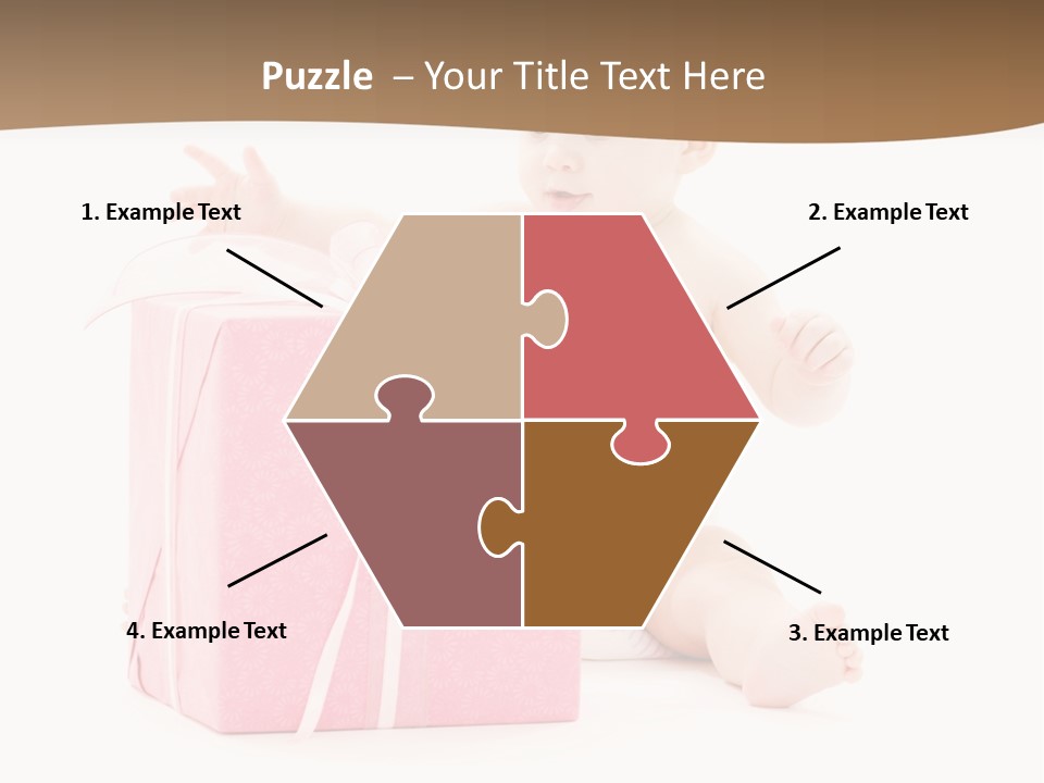 Cute Youngster Clean PowerPoint Template