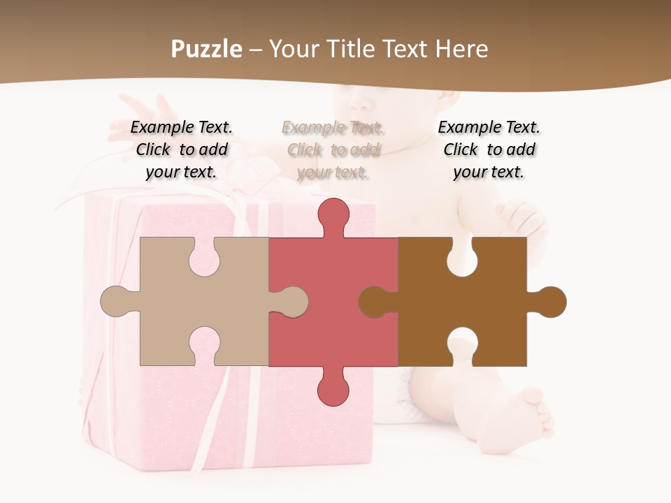 Cute Youngster Clean PowerPoint Template