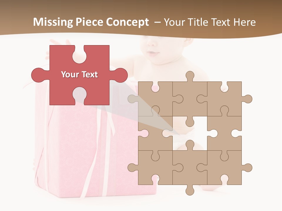 Cute Youngster Clean PowerPoint Template