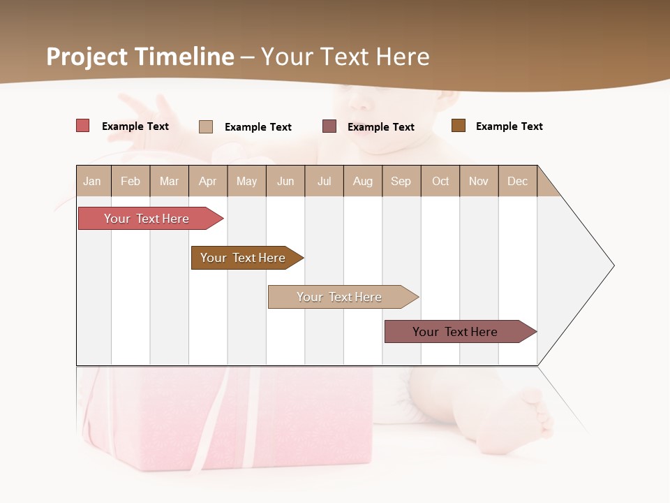 Cute Youngster Clean PowerPoint Template