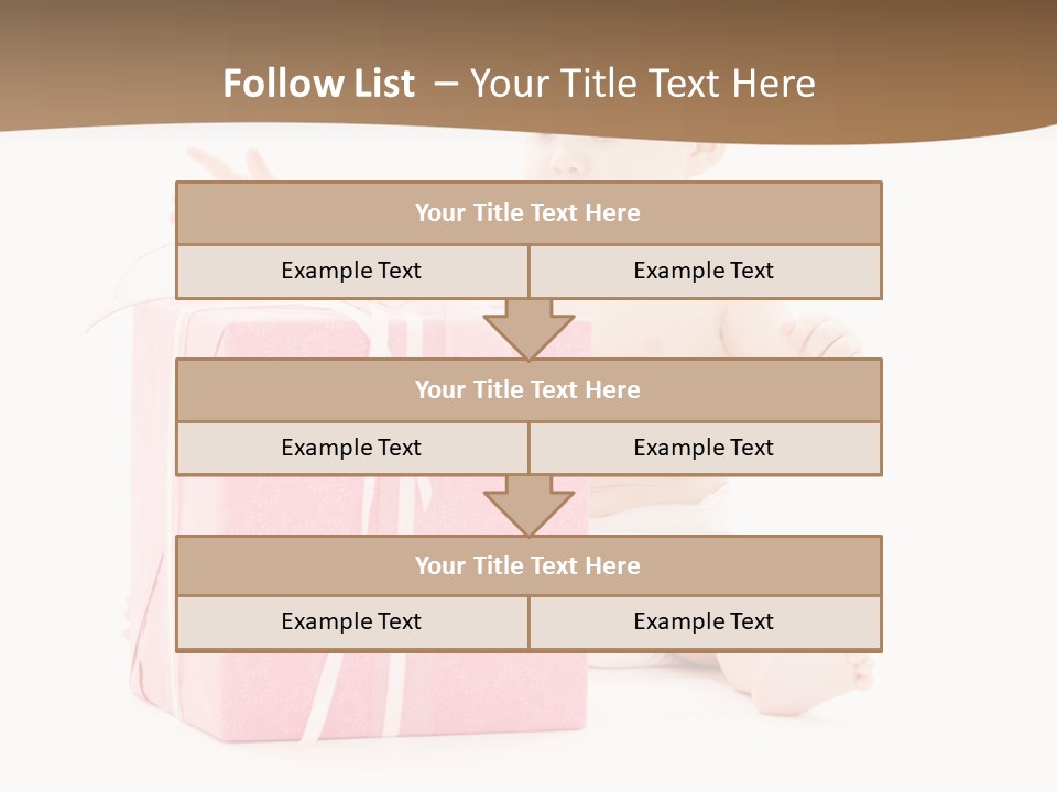 Cute Youngster Clean PowerPoint Template
