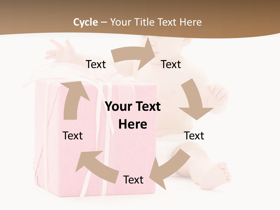 Cute Youngster Clean PowerPoint Template