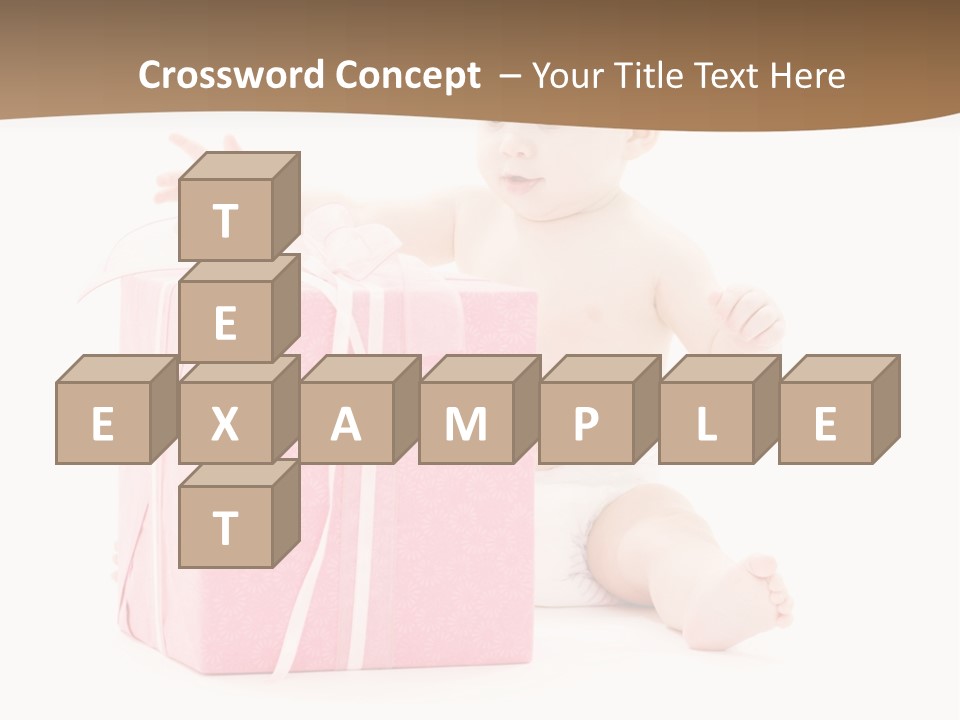 Cute Youngster Clean PowerPoint Template