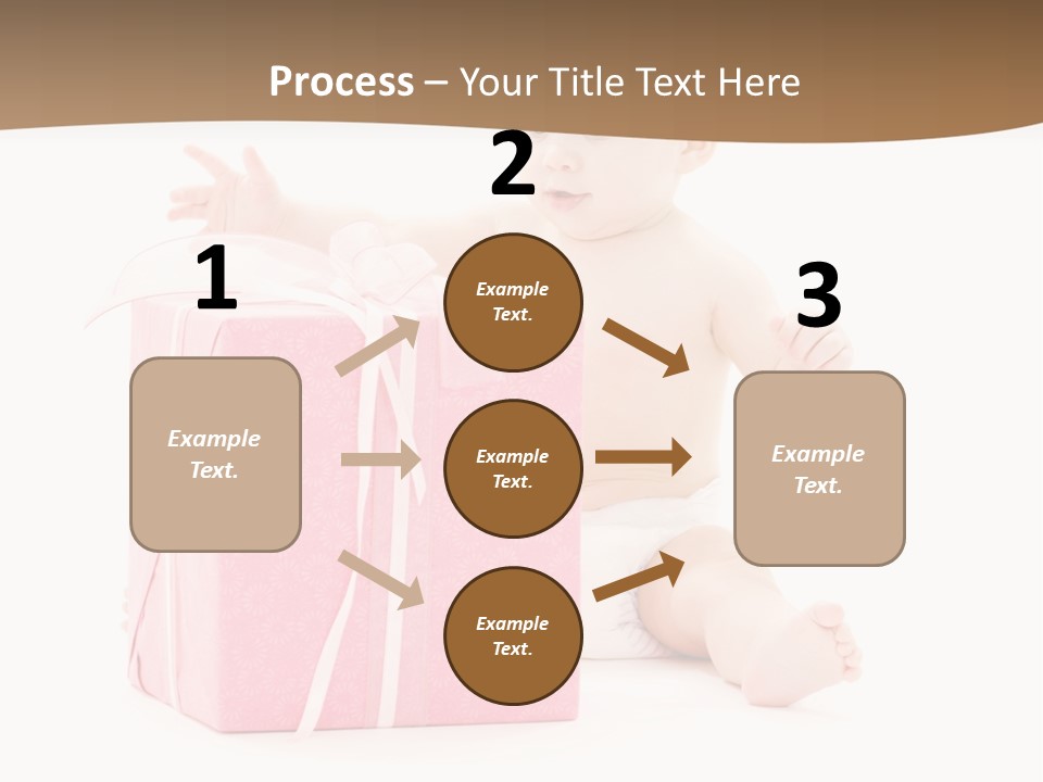 Cute Youngster Clean PowerPoint Template