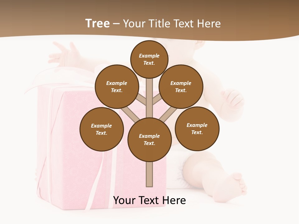 Cute Youngster Clean PowerPoint Template