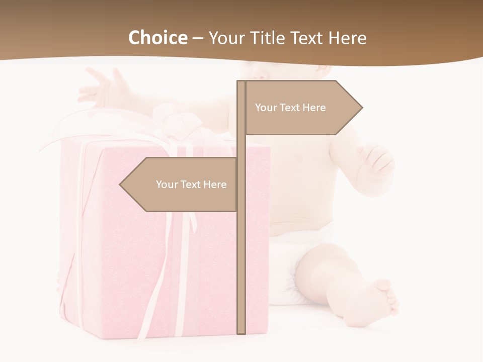 Cute Youngster Clean PowerPoint Template